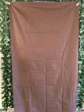 Woven Brown Fabric Panel approx 2 yards 11.4 oz